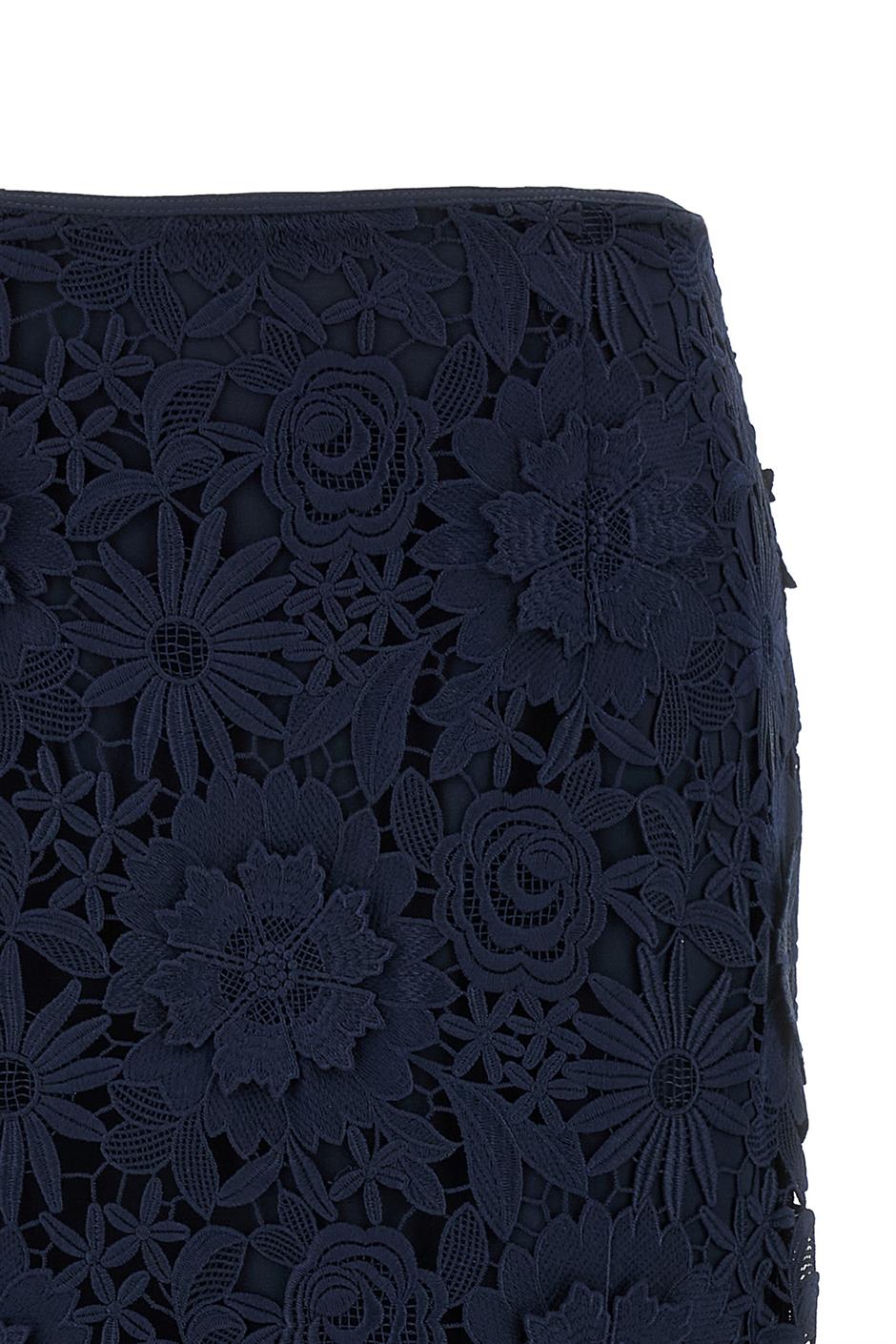 スカート ROTATE FW25 '3D Lace' skirt (1150341725 1725) Rotate/ロテート｜'3D Lace' スカート