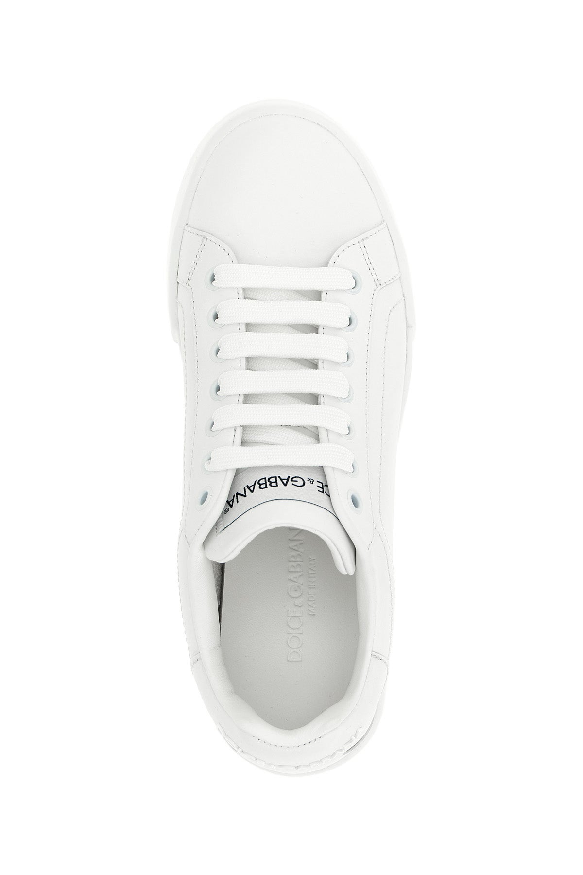 Dolce & Gabbana Portofino スニーカー DOLCE&GABBANA ドルガバ PORTOFINO レザー スニーカー*White系