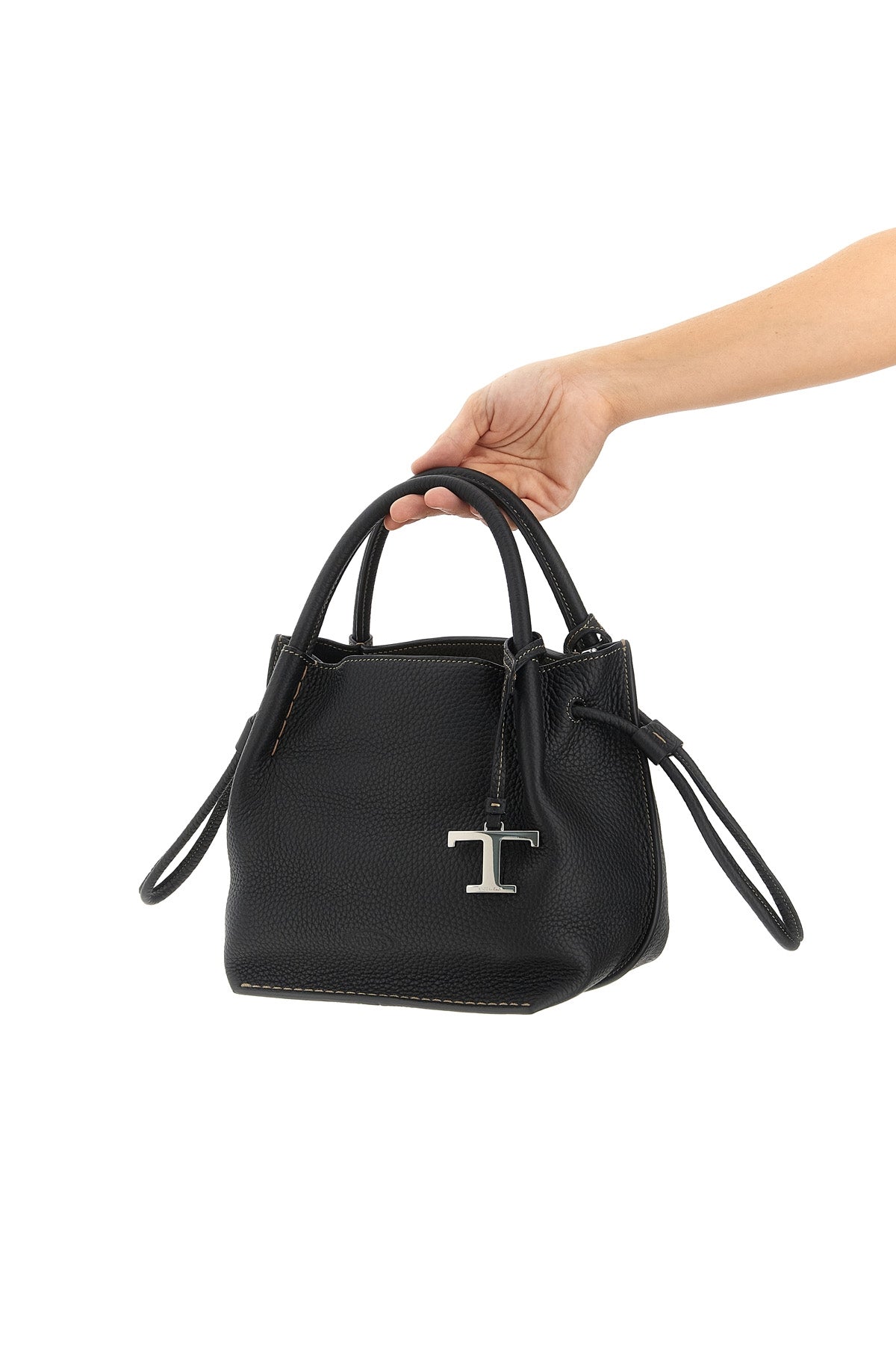 TOD'S T Buz Mini handbag レザー バケット バッグ ミニ