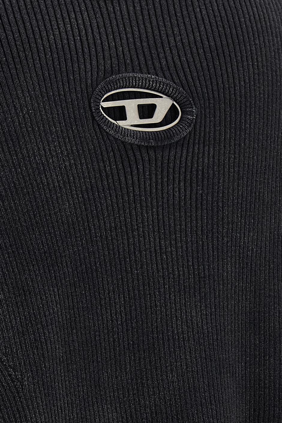 新品 DIESEL m-anchor-a BLACK リブニット トップス S DIESEL (ディーゼル) M-ANCHOR-A / BLACK | Detail Application
