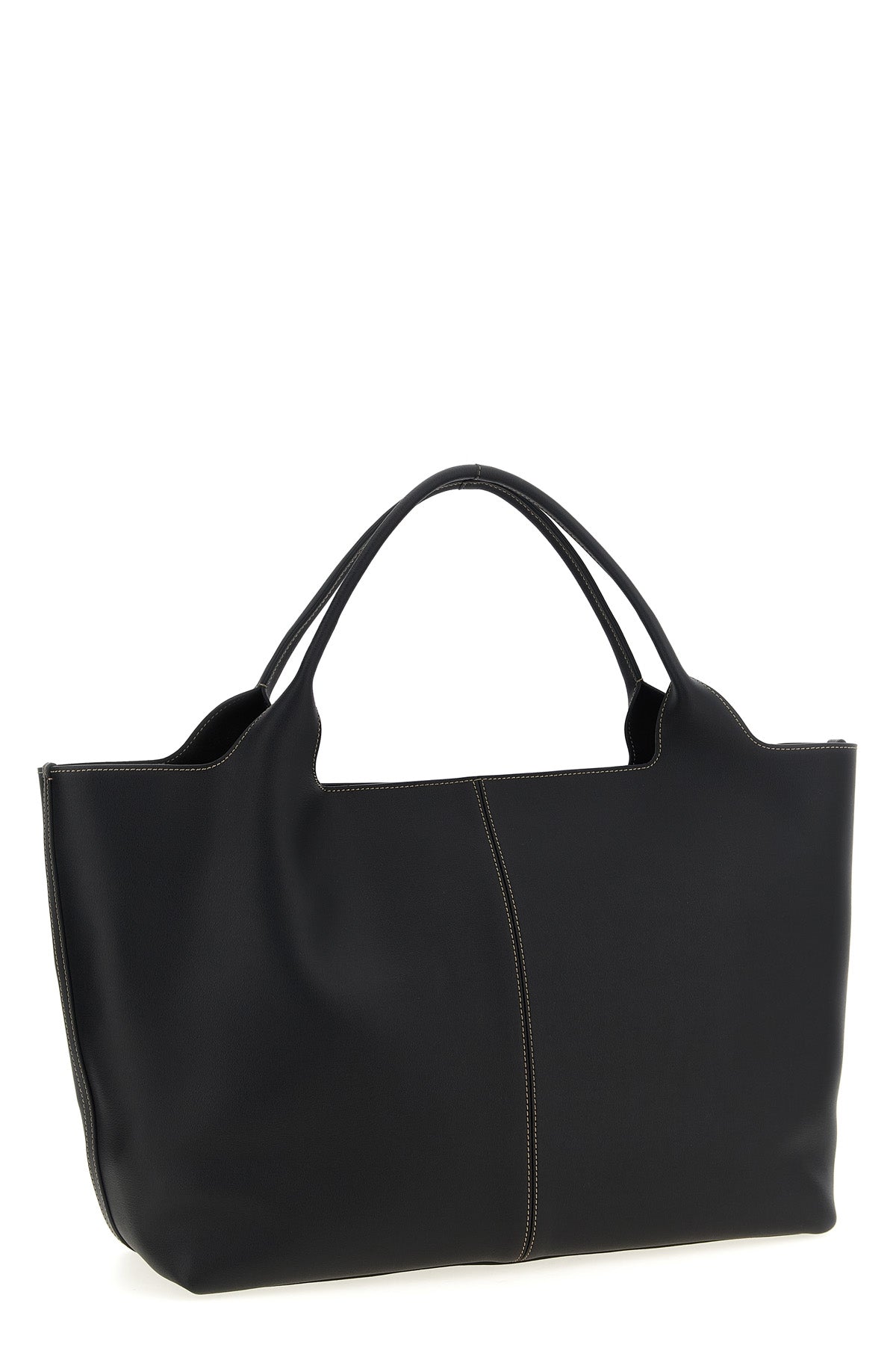 【TOD'S】ショッピングバッグ ミディアム 関税込 XBWEBRA0300UBL ☆関税込☆Tod's レザー ミディアム ショッピングバッグ (TOD'S
