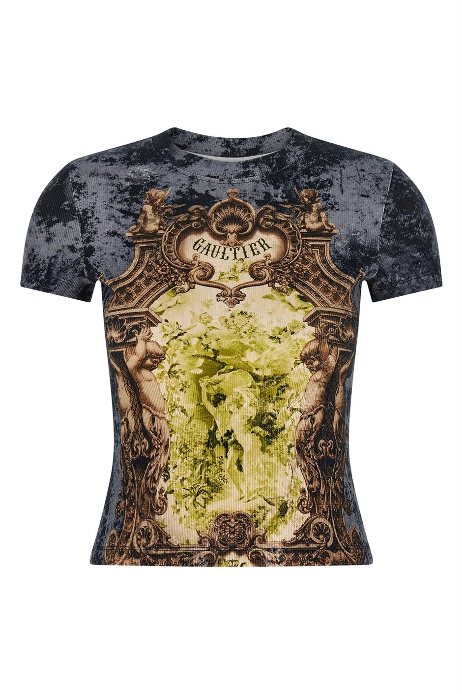 'The Blue MEdaillon' Tシャツ