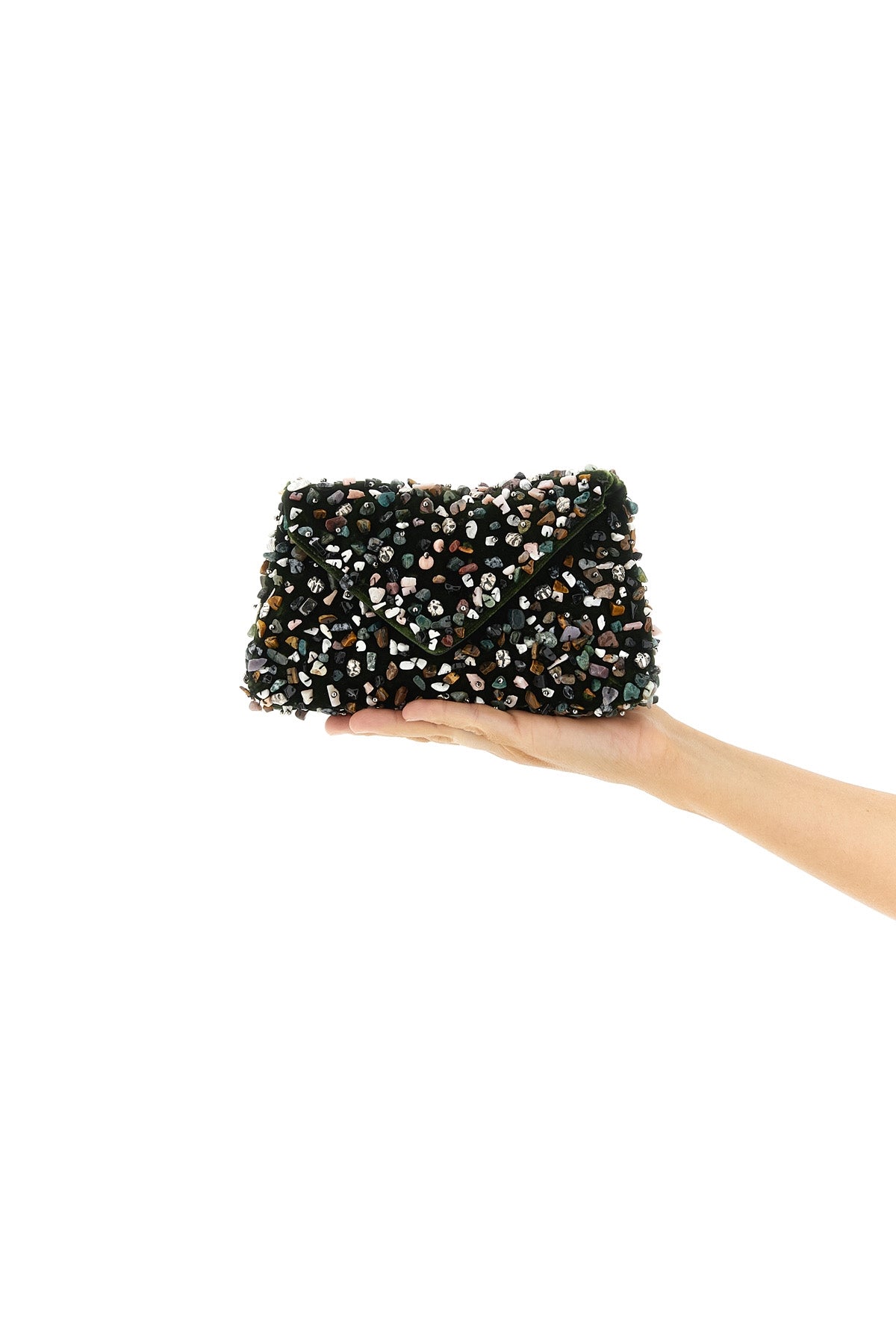 'Embellished Envelope' クラッチ