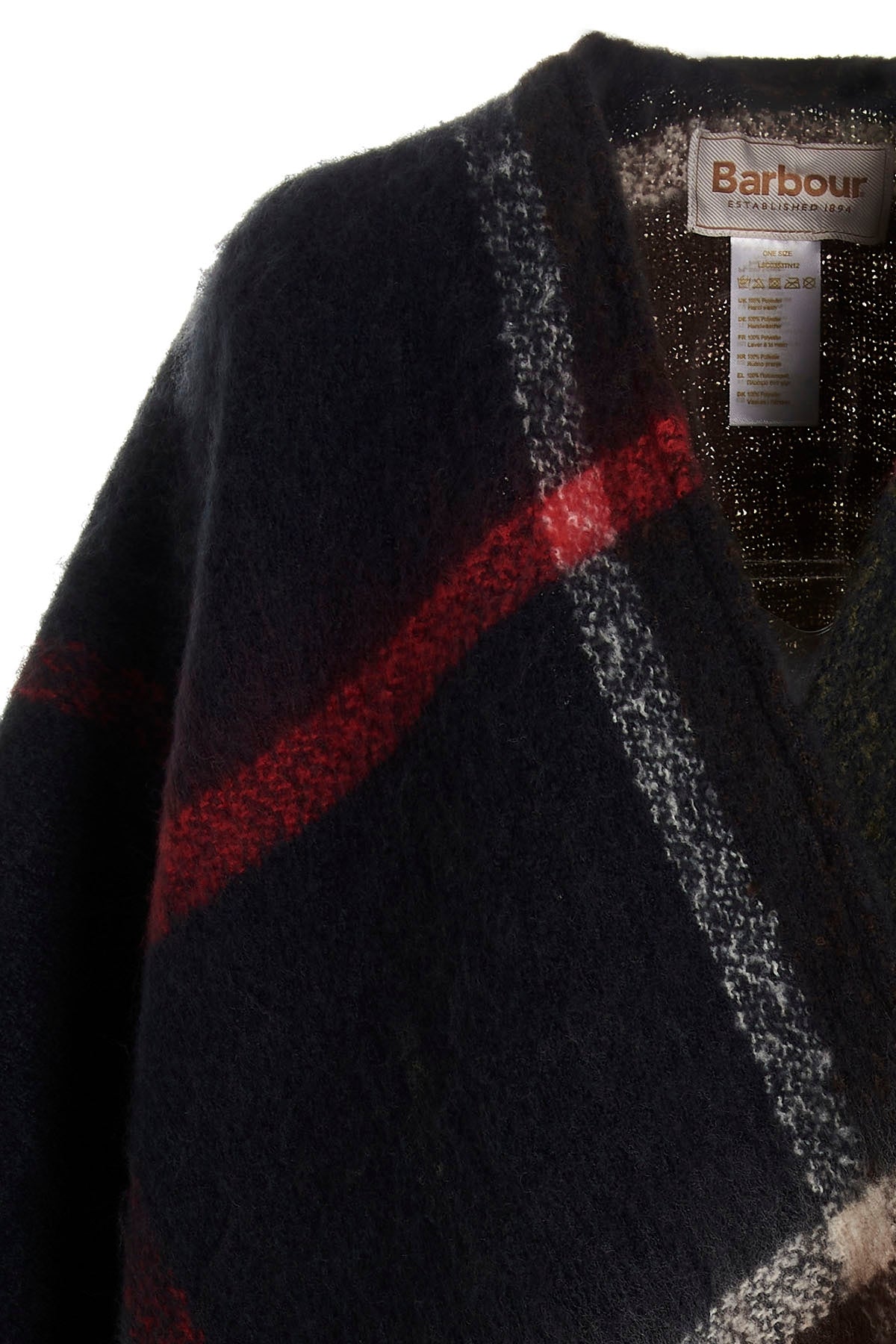 'Isla Boucle Serape' ケープ
