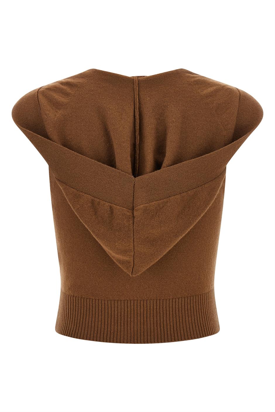 'Cosy Knit Hood' トップ