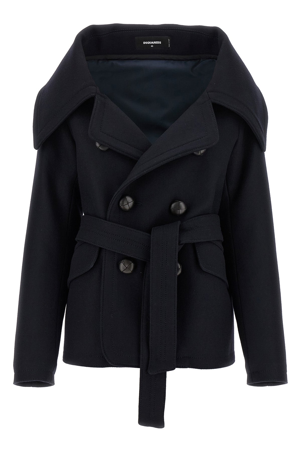 'Peacoat Robe' コート