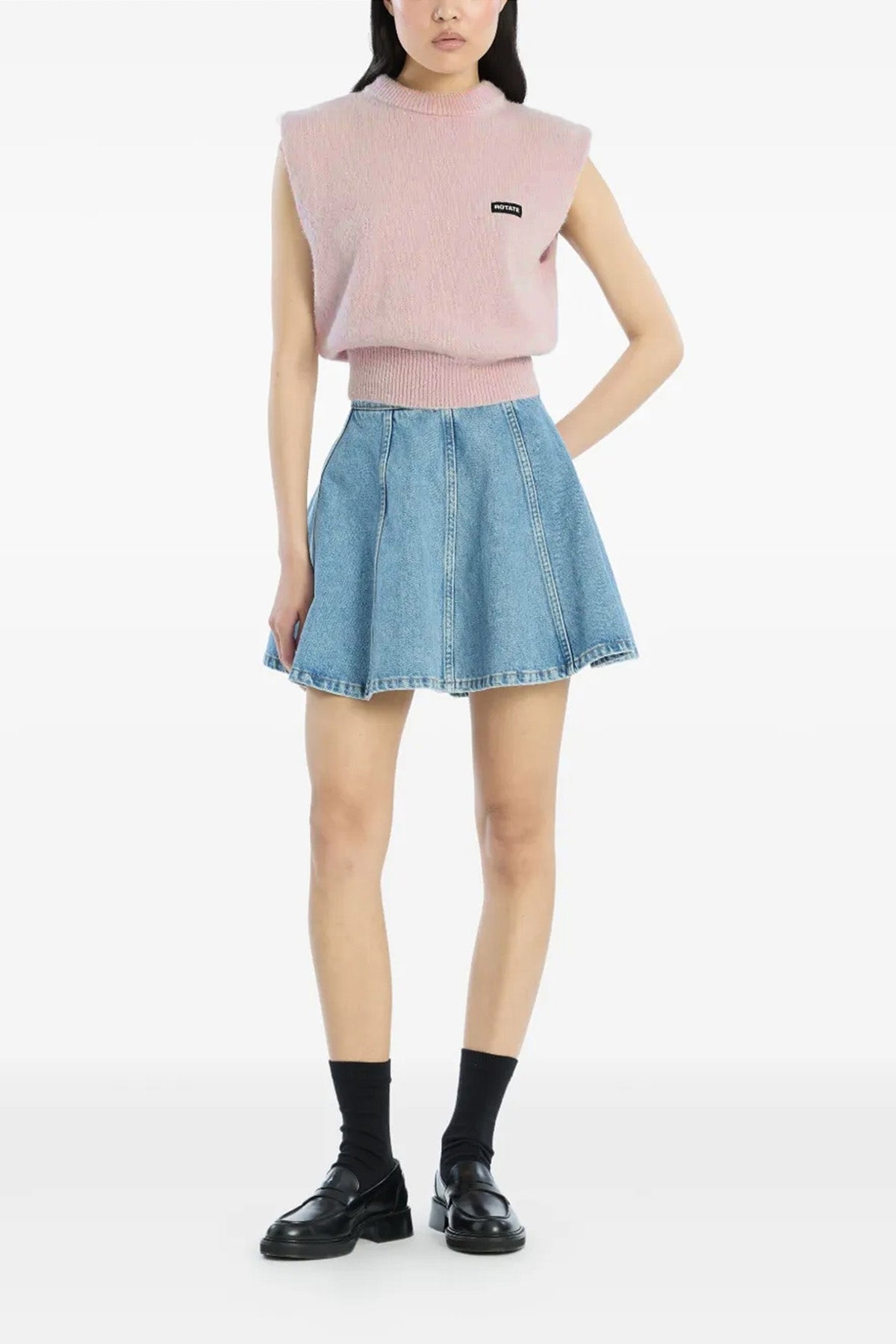 'Knit Cropped' ベスト