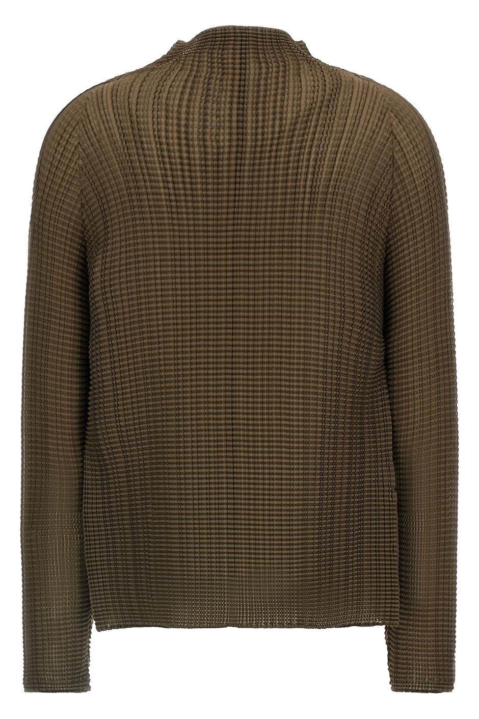 'Wooly Pleats-58' カーディガン