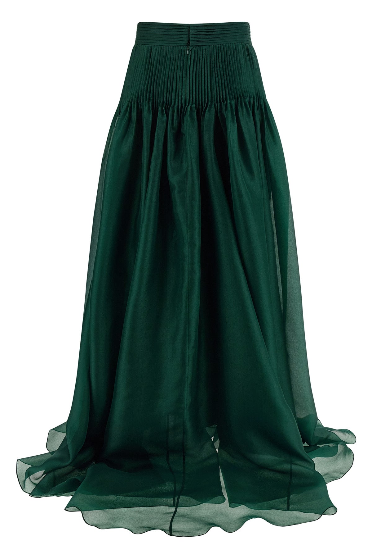 'Pintucked Organza' スカート