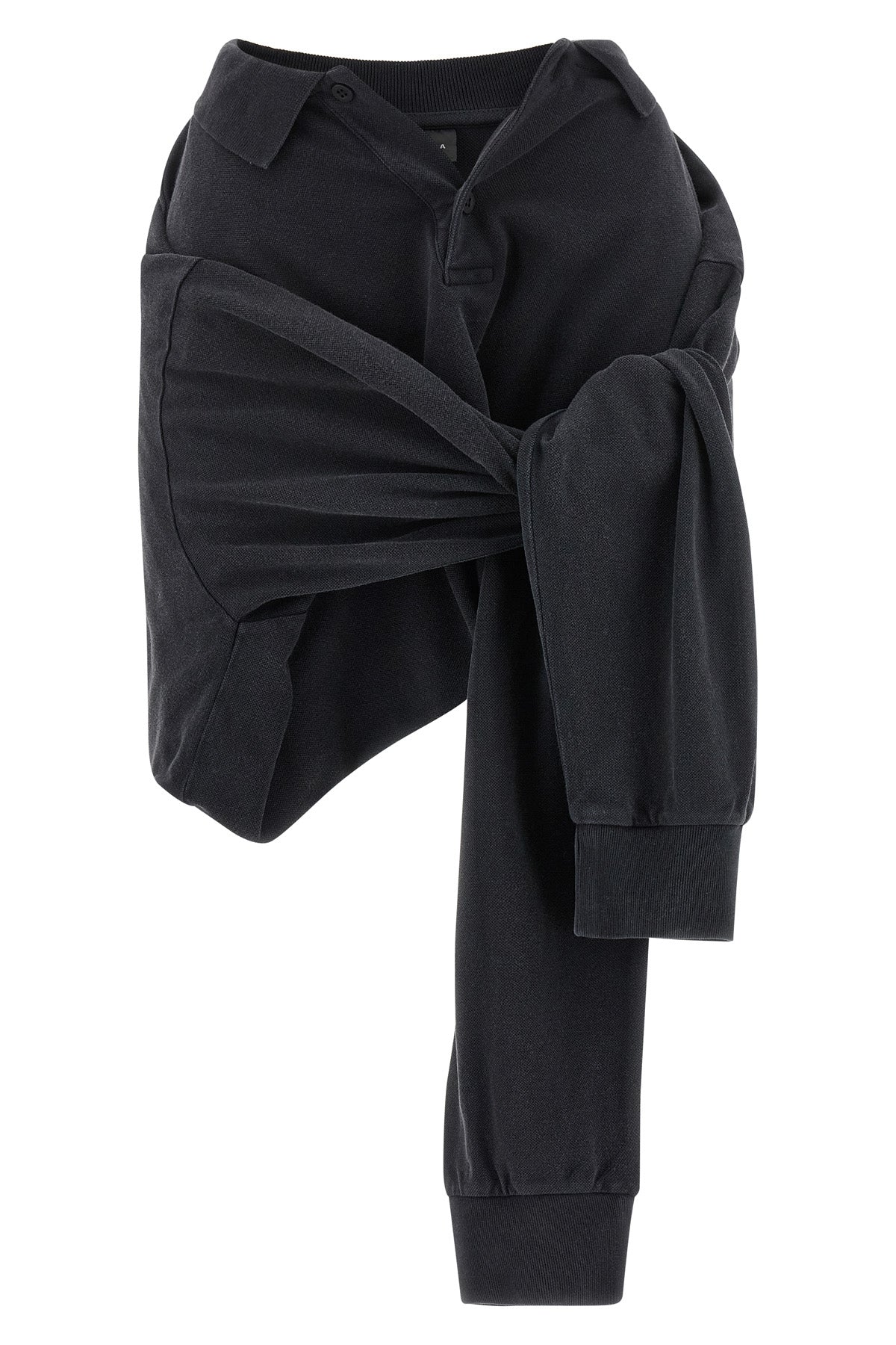 'Knotted Polo' スカート