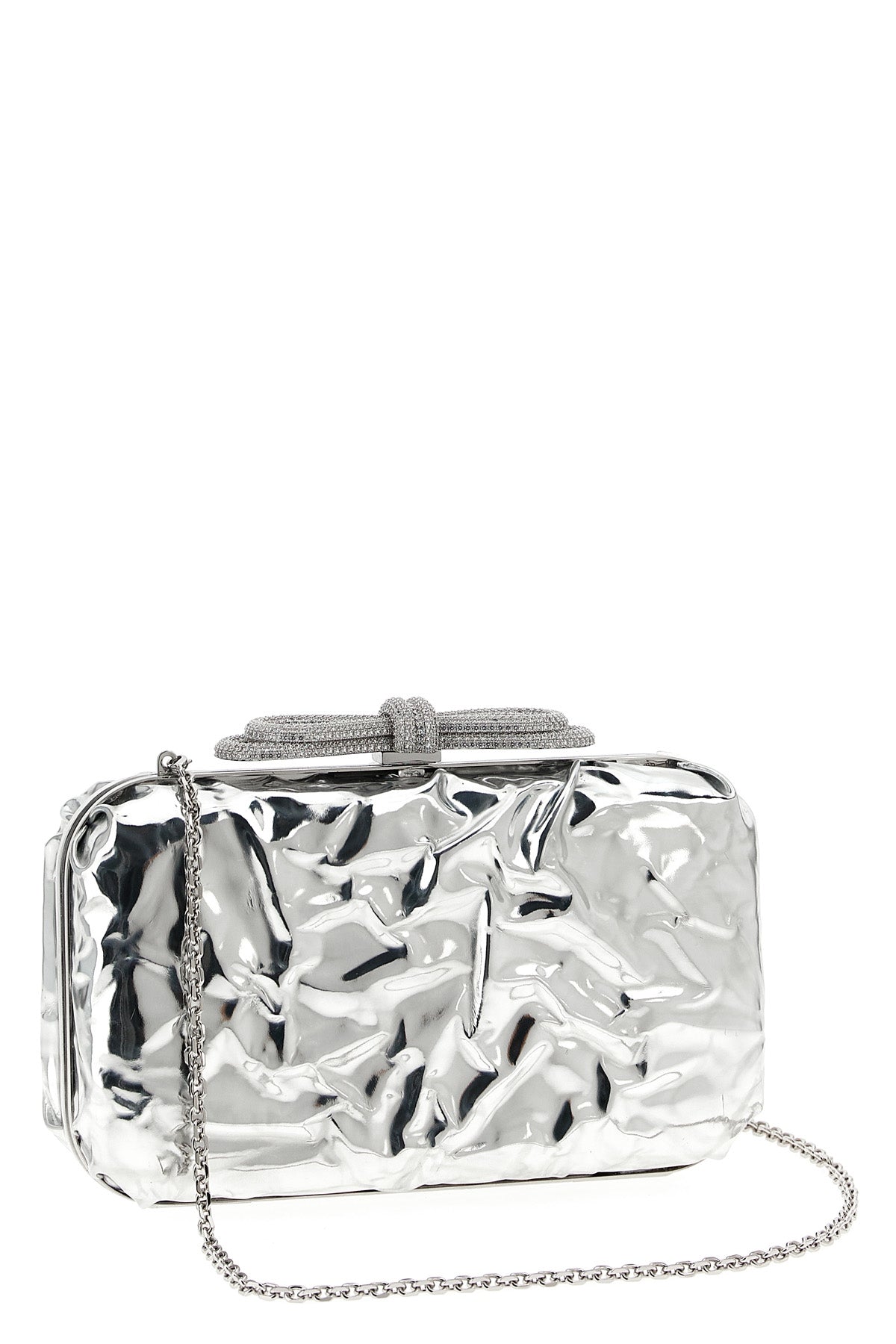 'Double Bow Wrapped Mirror'