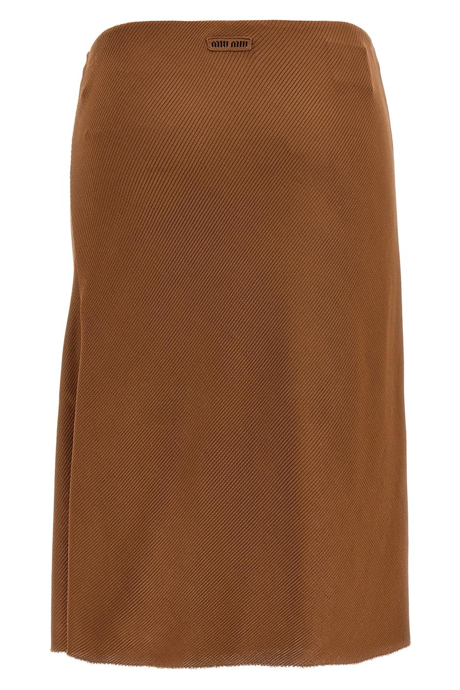 シルク スカート