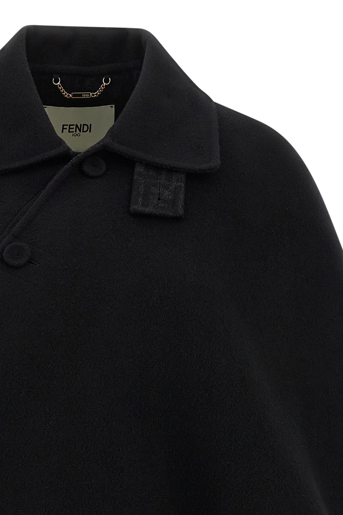 'Double wool' ケープ