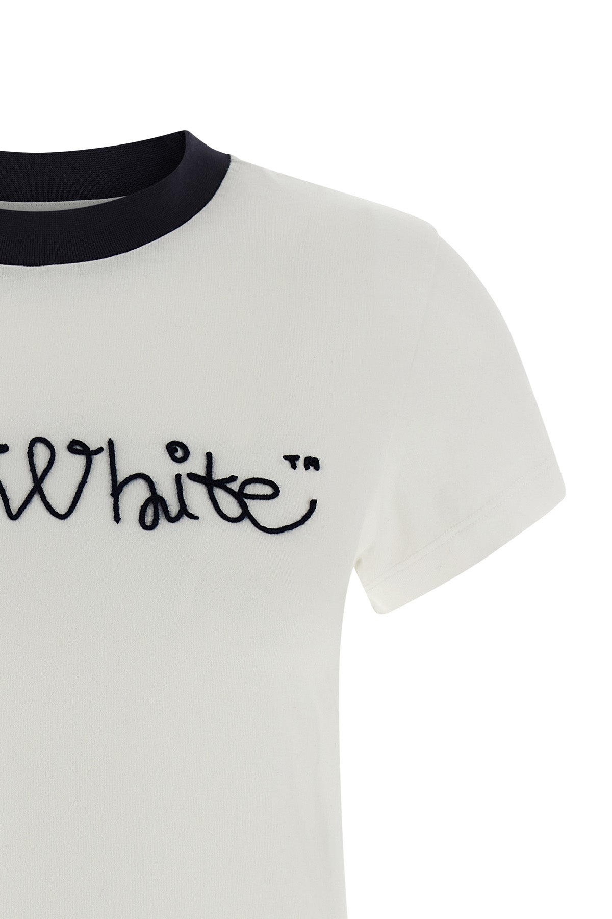 'Emb Script Logo' Tシャツ