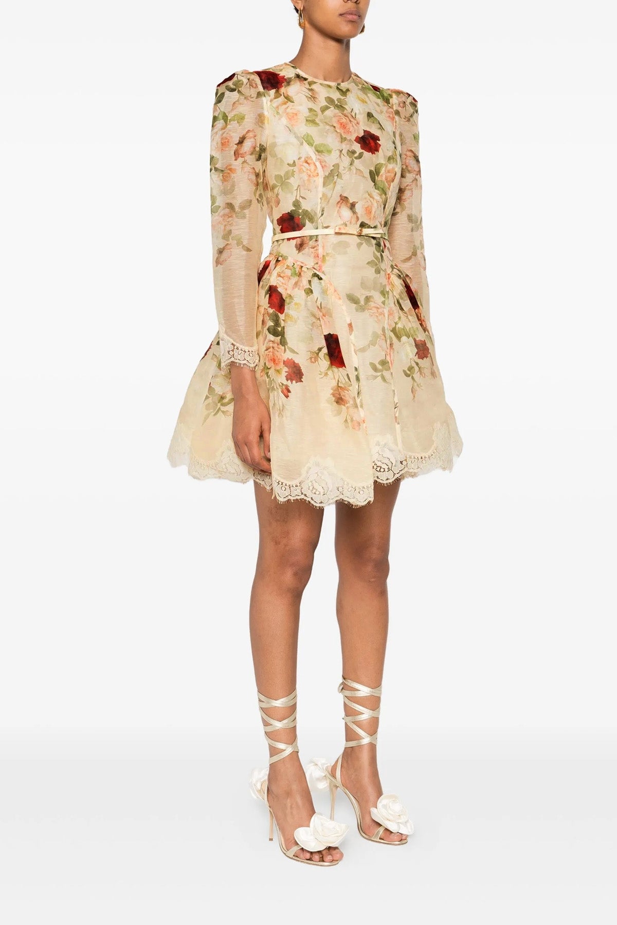 'Hypnotic Lace Trim Mini'
