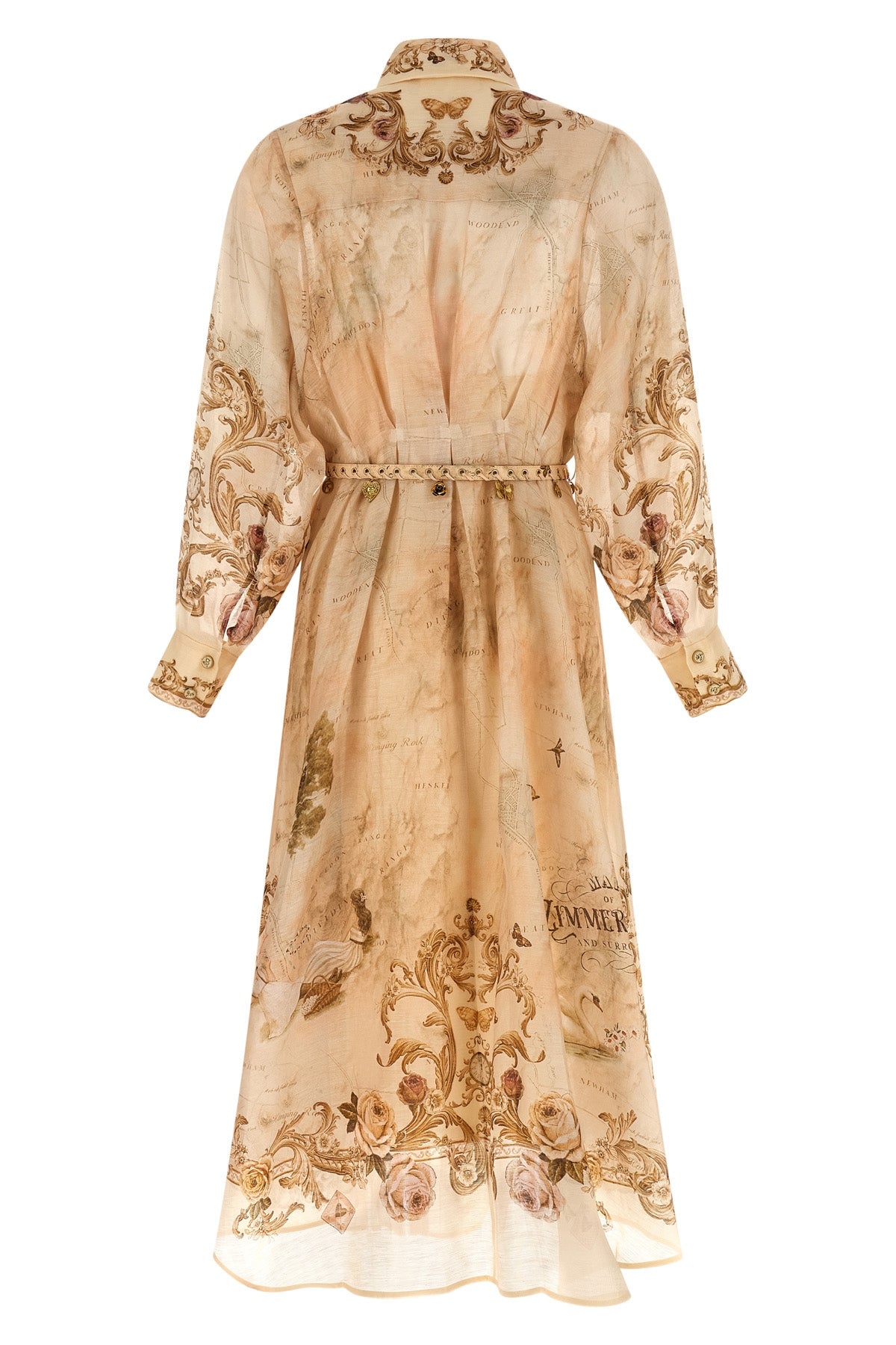 'Memento Buttoned Midi' ドレス