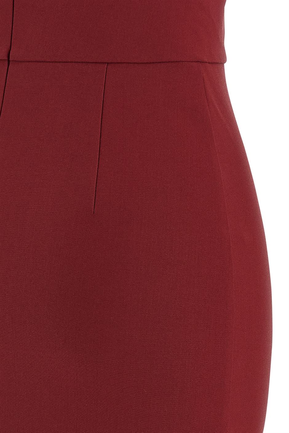 'V-Wire Bra Maxi' ドレス
