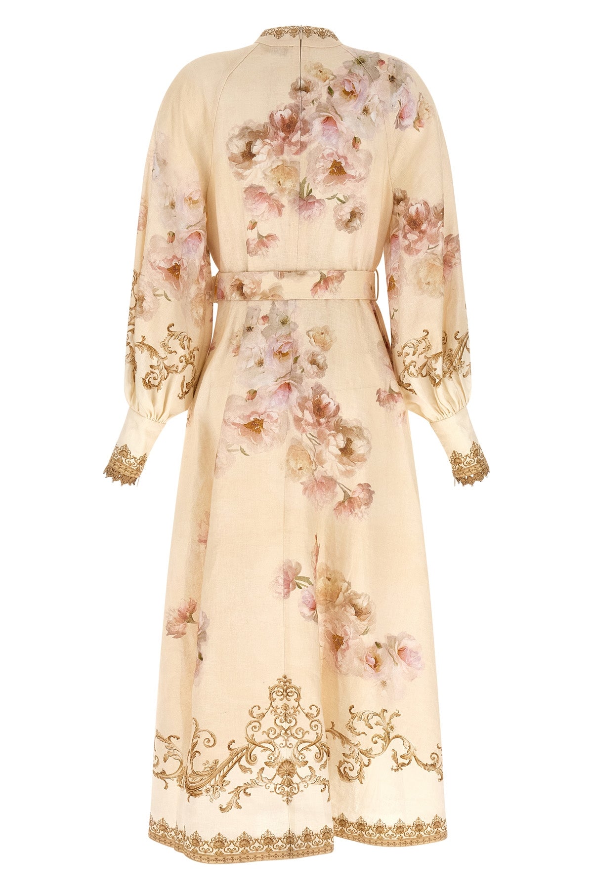 'Hypnotic Buttoned Midi' ドレス