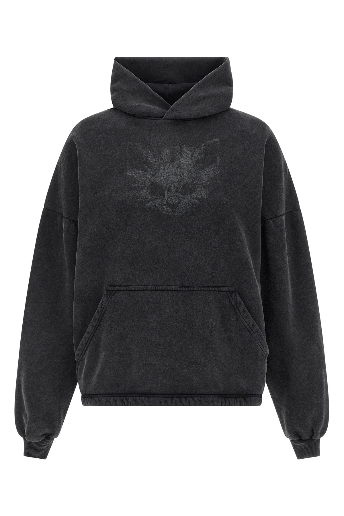 'Cropped Hoodie' スウェットシャツ