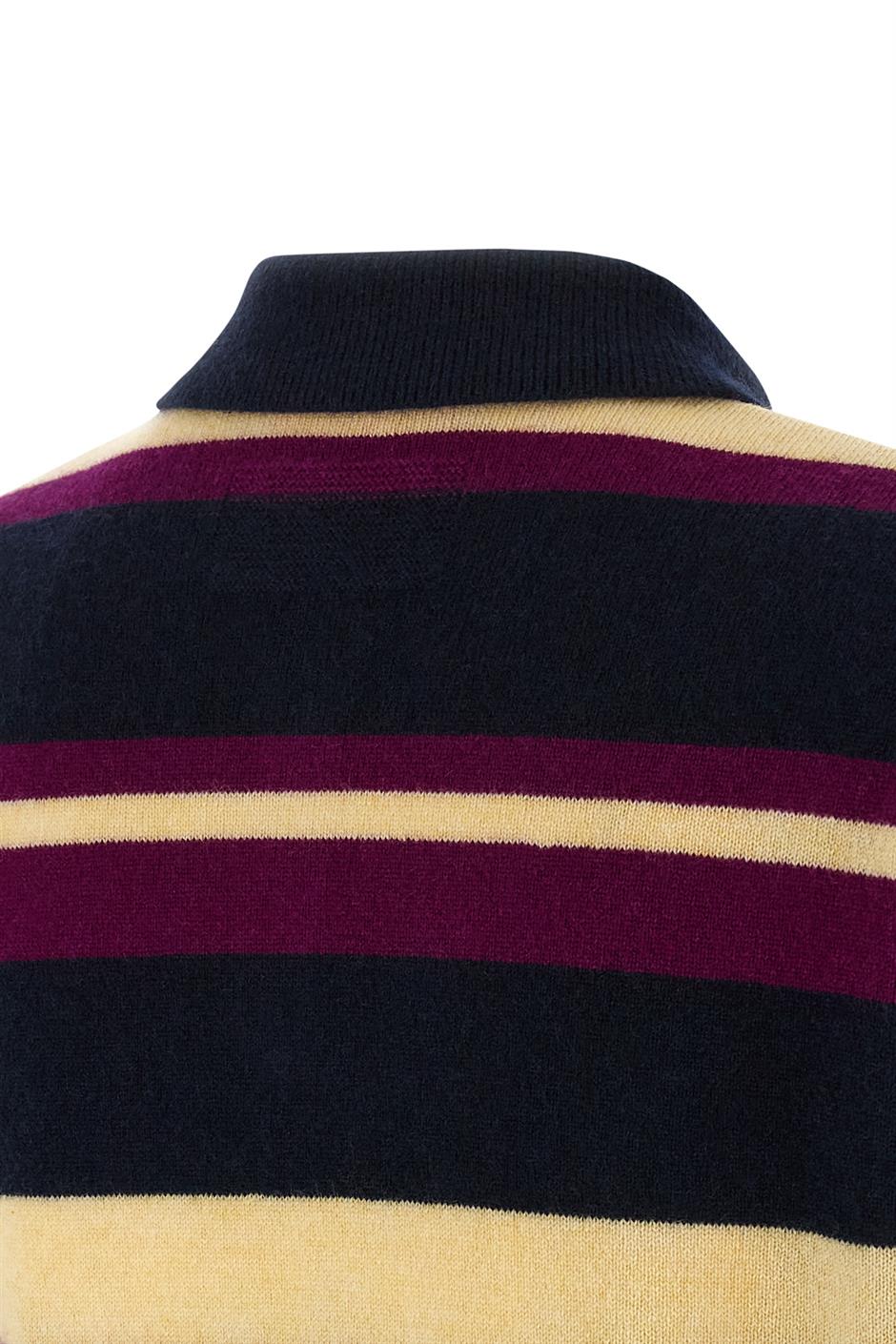 'Collegiate Stripe' ポロ シャツ