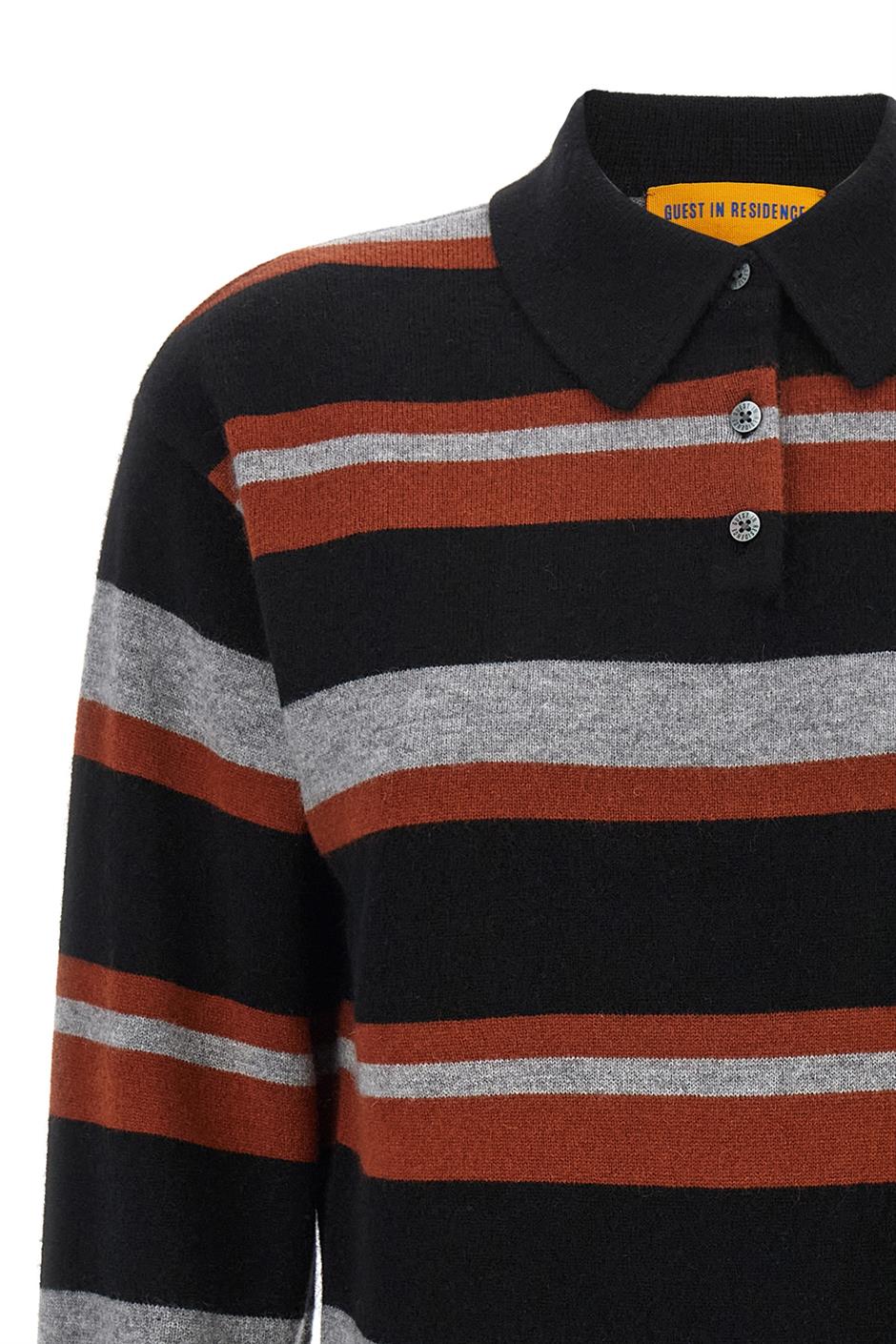 'Collegiate Stripe' ポロ シャツ