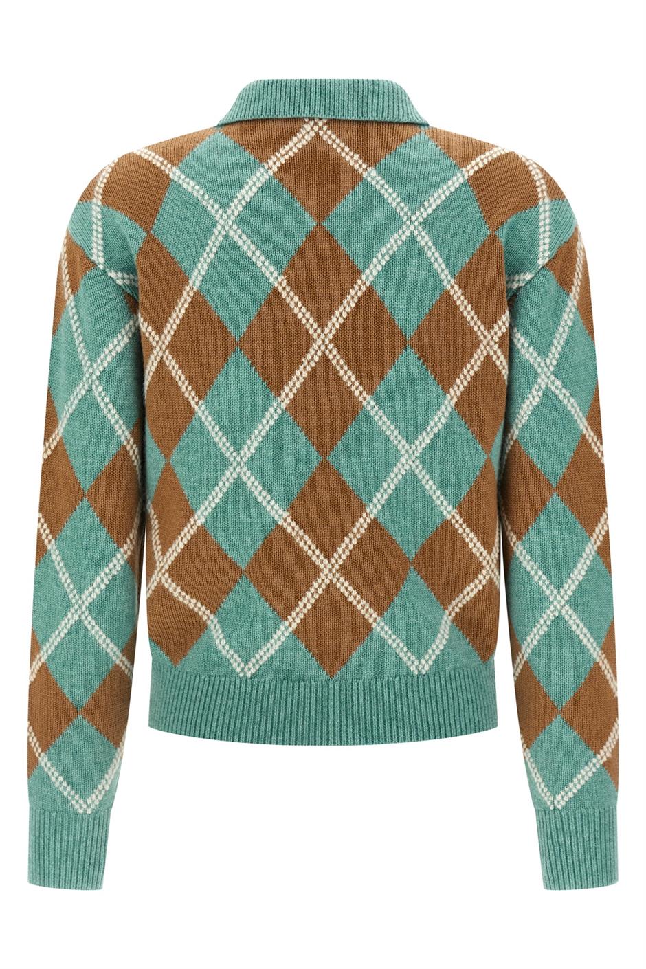 'Collegiate Argyle' ポロ シャツ