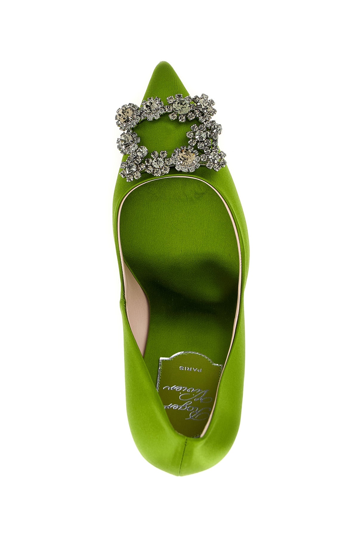 'Flower Strass' パンプス