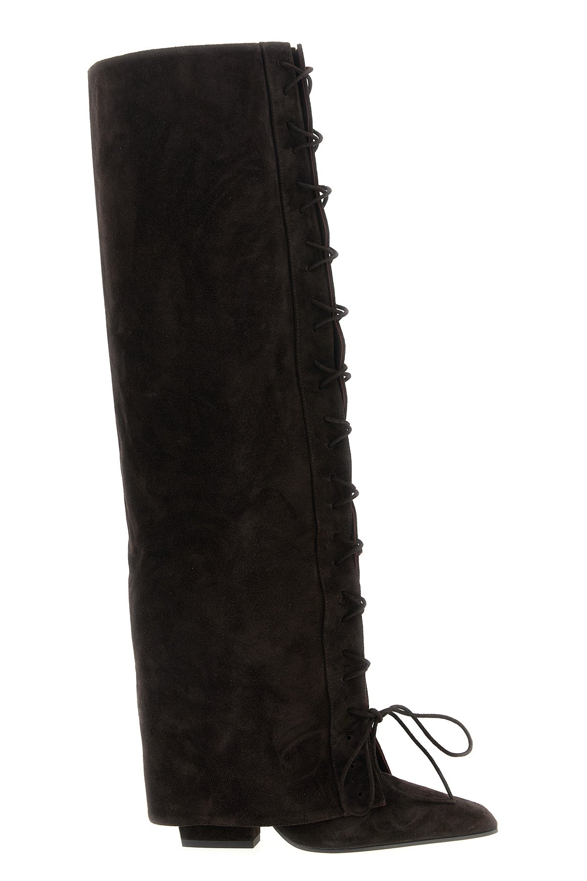'Jane Fold Over Lace Up' ブーツ