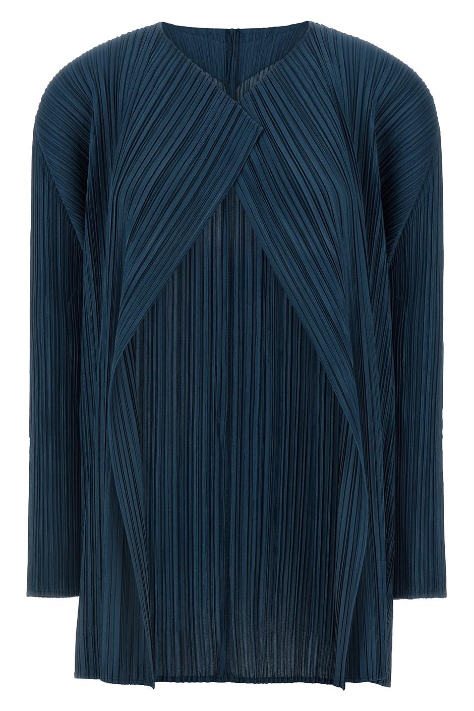 'Mellow Pleats' カーディガン