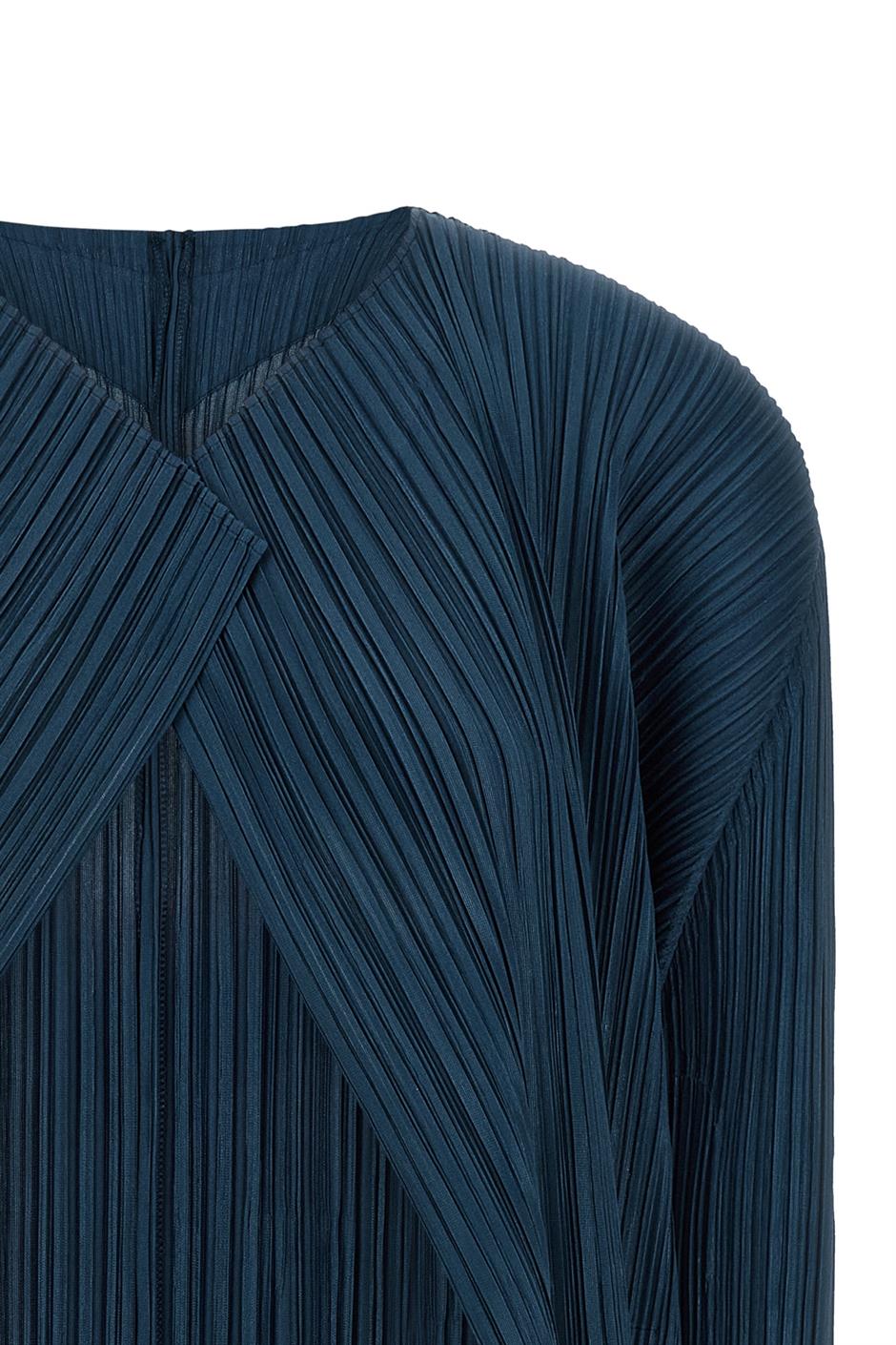 'Mellow Pleats' カーディガン