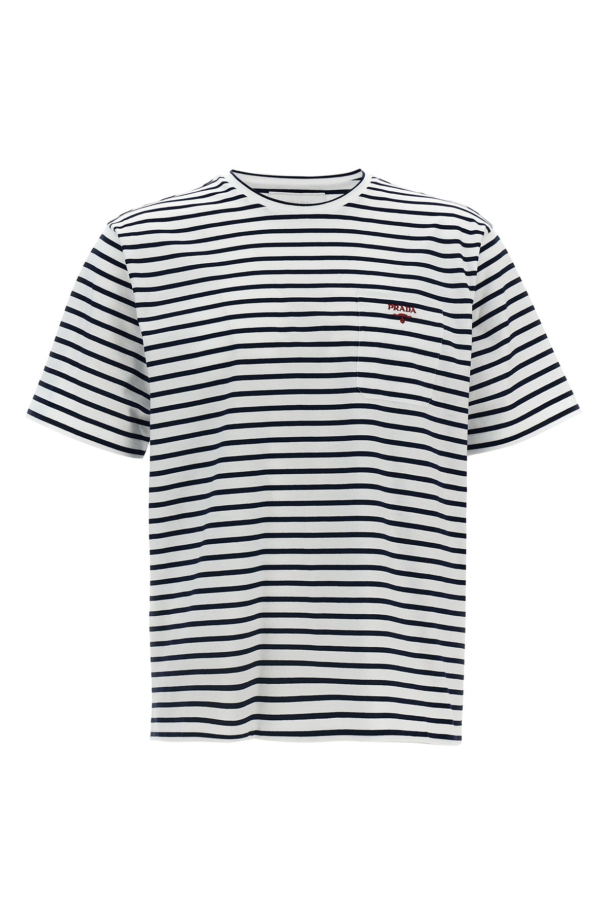 Prada/プラダ｜ロゴ エンブロイダリー Tシャツ