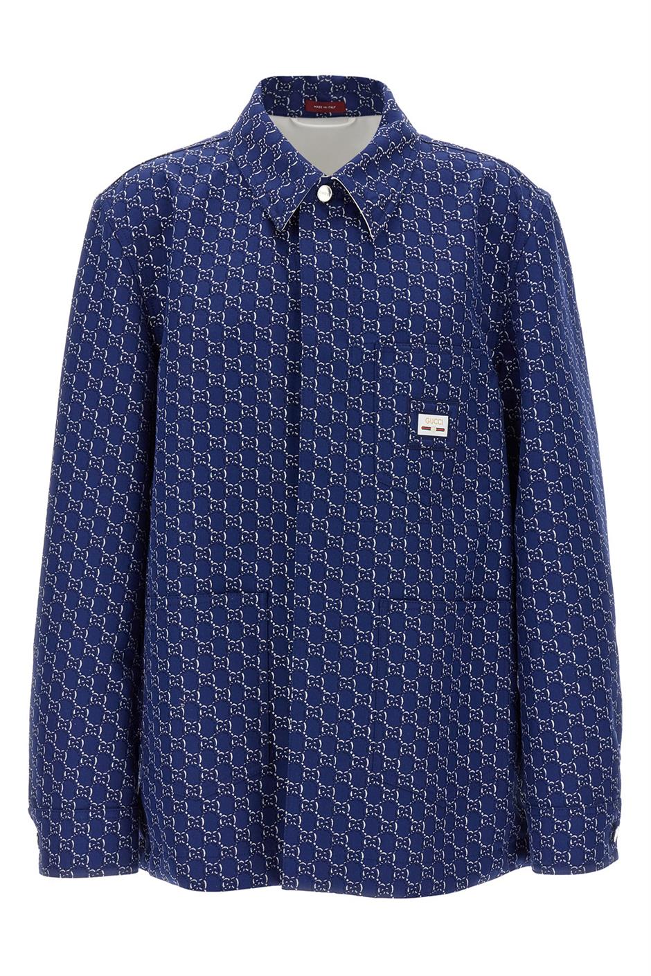 GUCCI ジャケット GUCCI グッチ ニット ジャケット 545701 XKABP ボーダー 切替