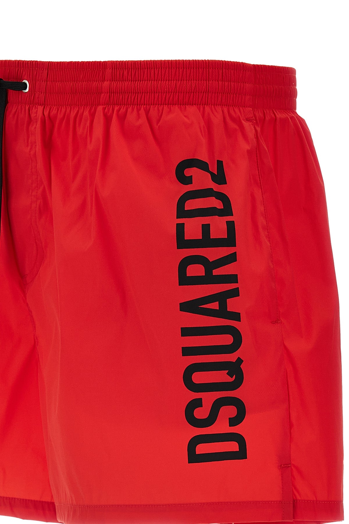 D SQUARED2 ロゴウエスト ミディ スイム ボクサーショーツ 水着 D SQUARED2 ロゴウエスト ミディ スイム ボクサーショーツ 水着