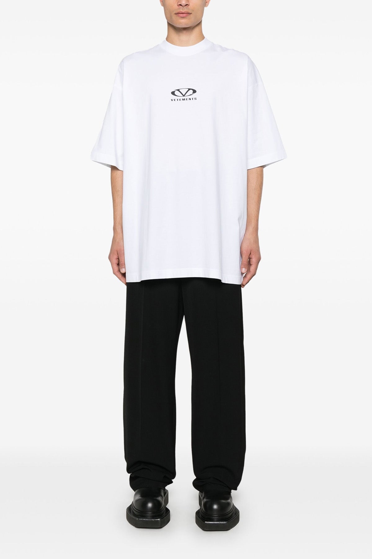 'Oval Logo' Tシャツ