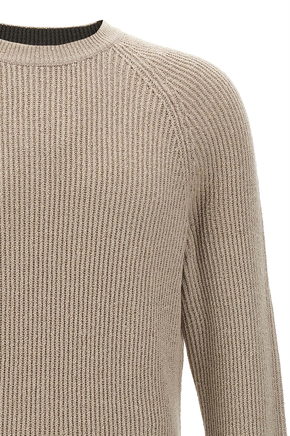 BRUNELLO CUCINELLI☆セーター☆最終価格！ Mohair blend sweater with lurex profiles BRUNELLO CUCINELLI