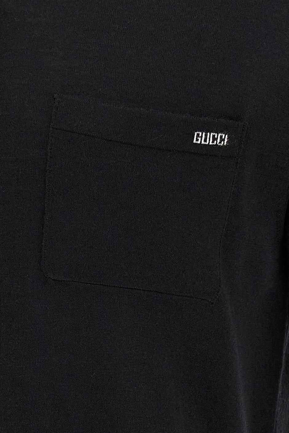 'Intarsio Gucci' ポロ シャツ
