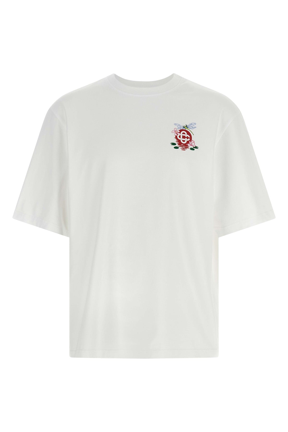 'Dragonfly Floral' Tシャツ