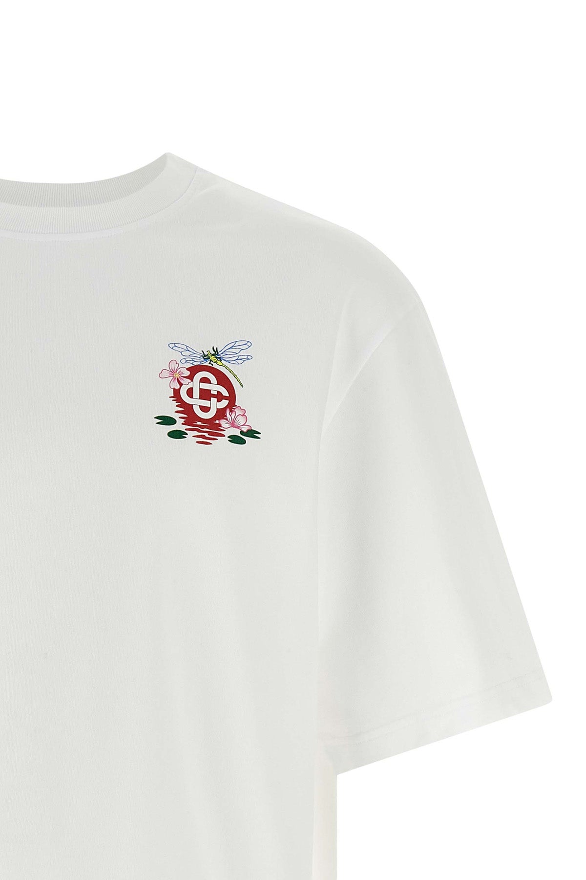 'Dragonfly Floral' Tシャツ