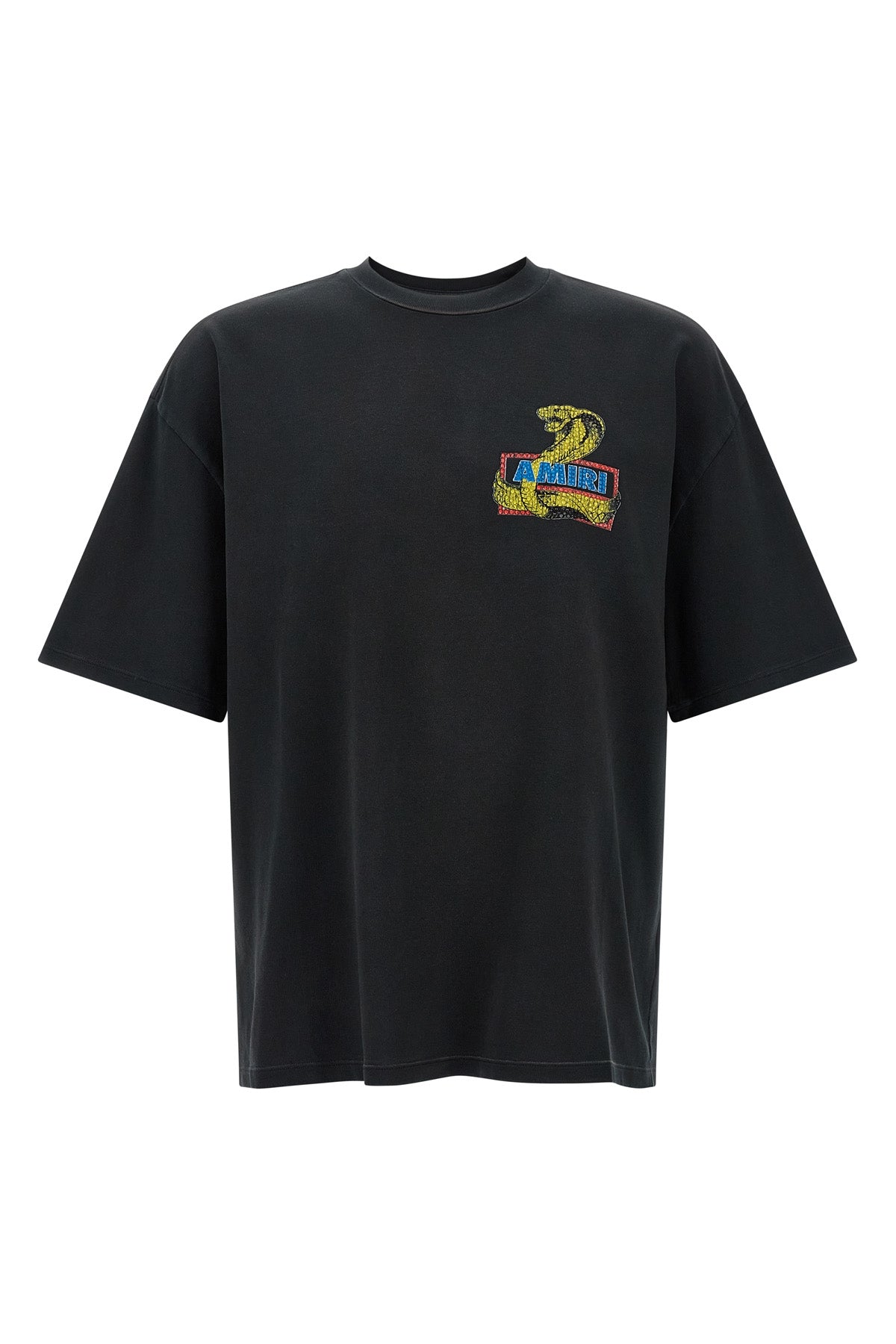 'Amiri Crystal Cobra' Tシャツ