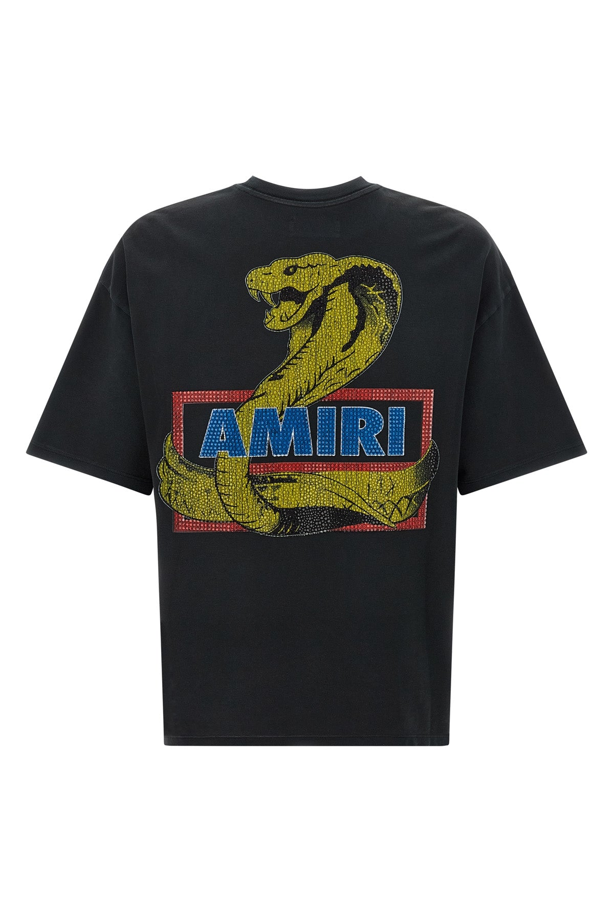 'Amiri Crystal Cobra' Tシャツ