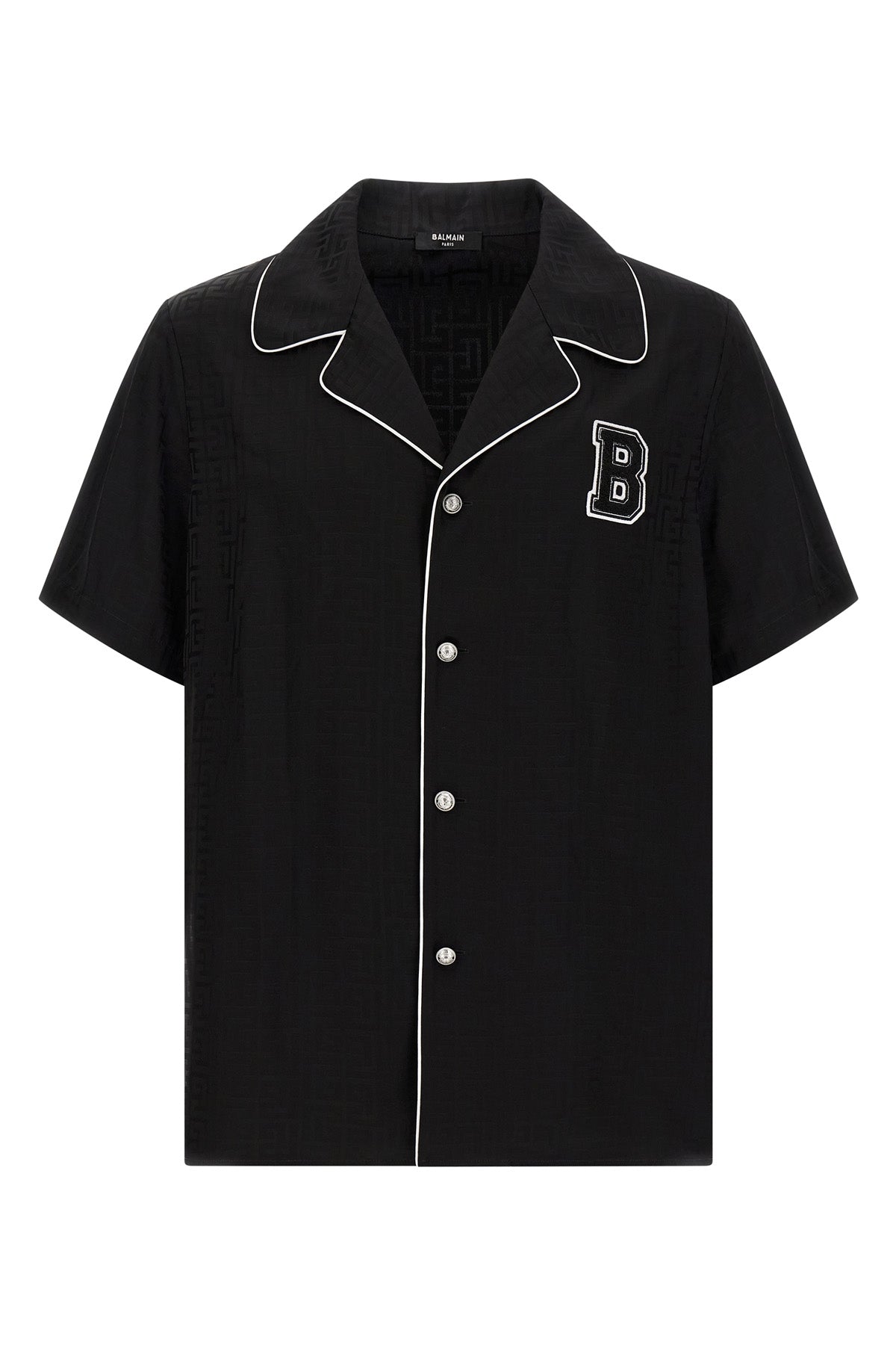'Balmain Varsity' シャツ