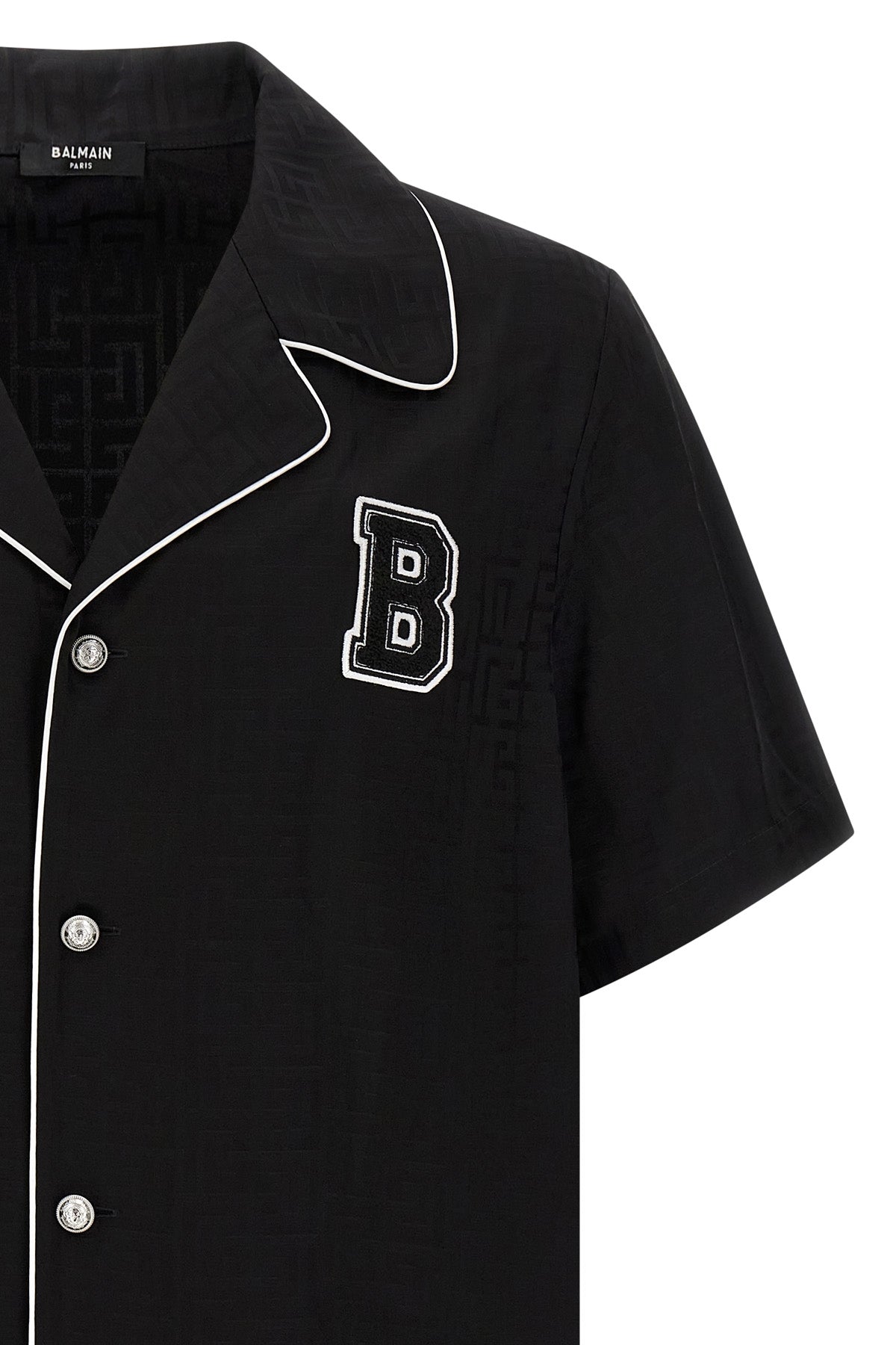'Balmain Varsity' シャツ