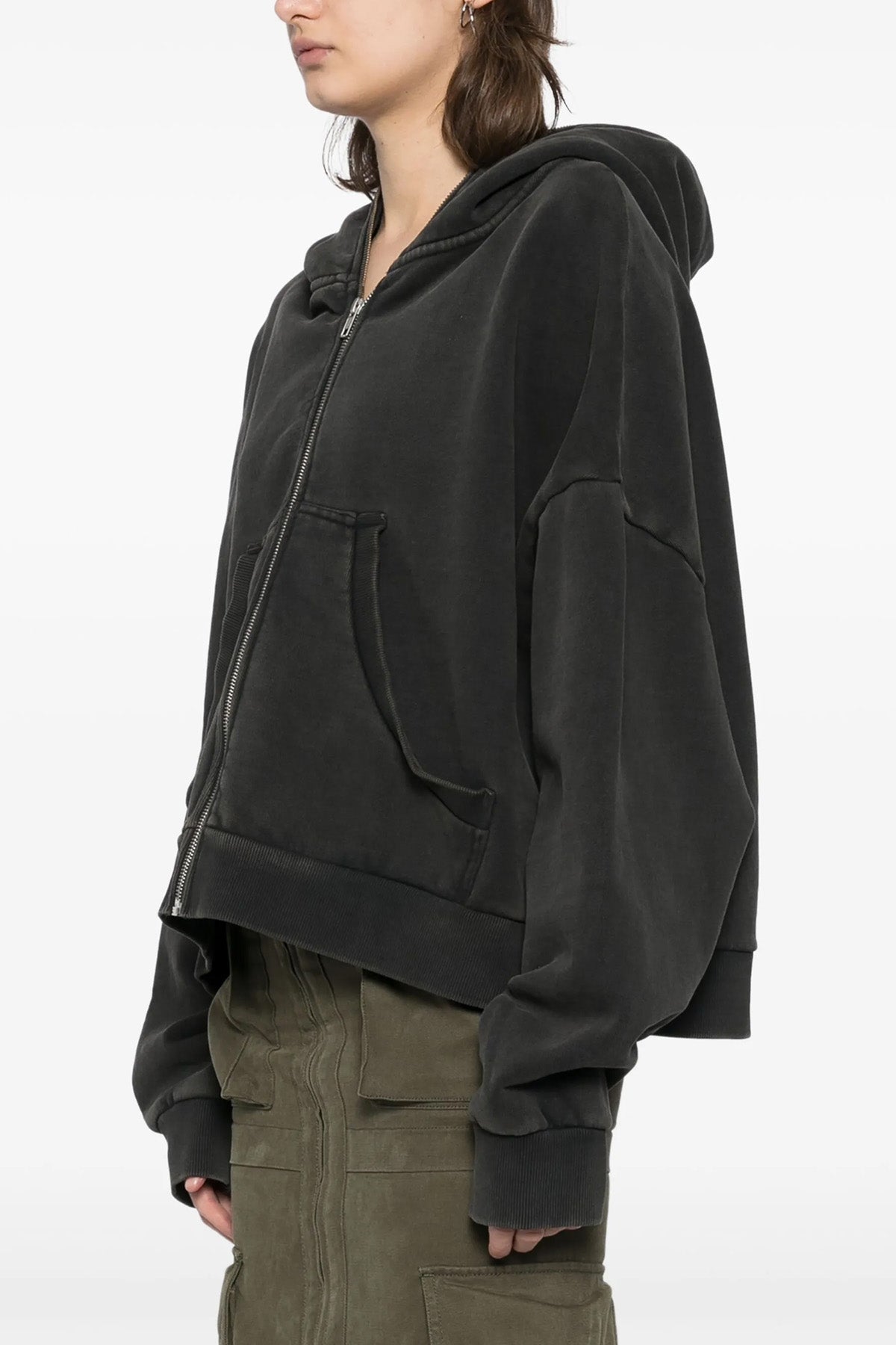 'Eternal Zip Washed' フーディー