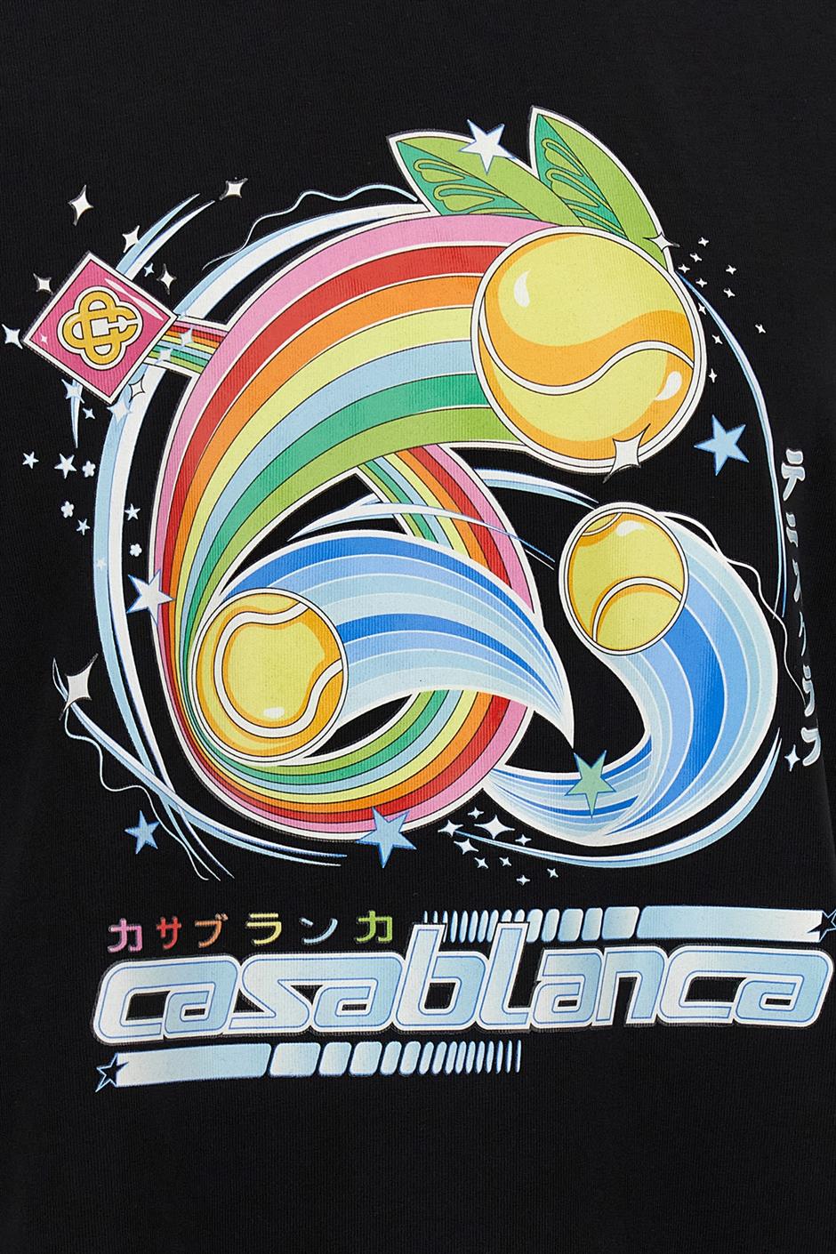 'Manga Tennis Ball' Tシャツ