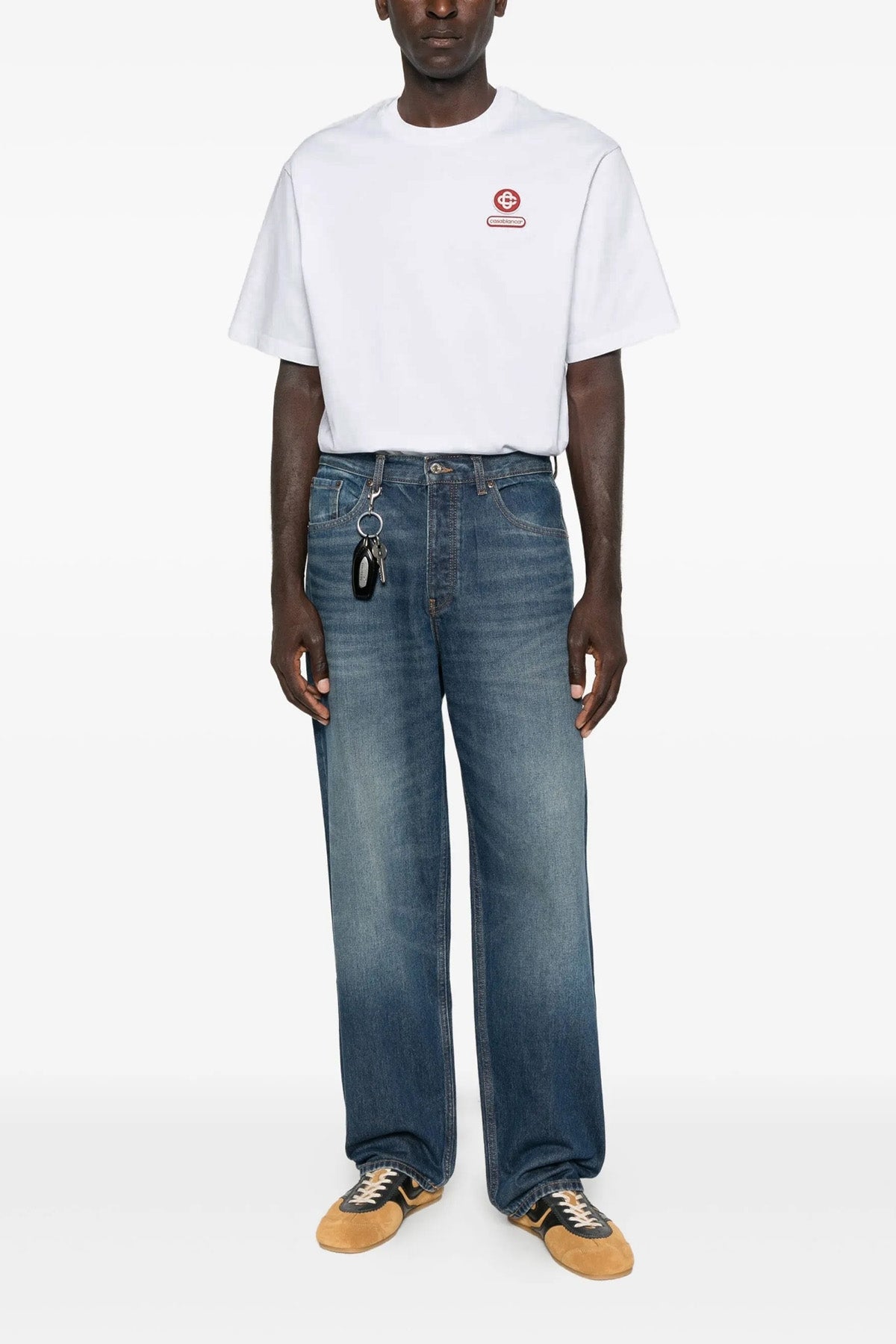 ロゴ パッチ Tシャツ