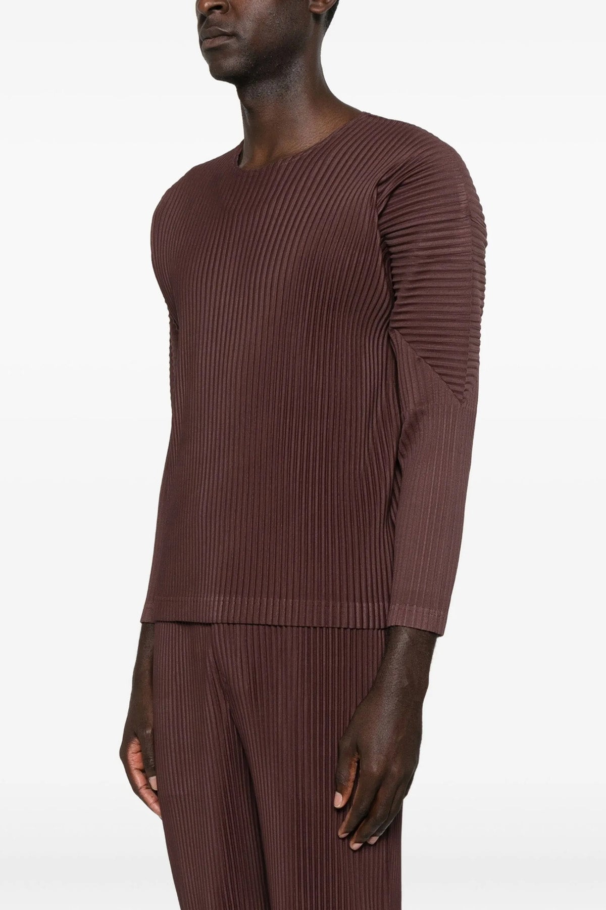'Color Pleats' Tシャツ