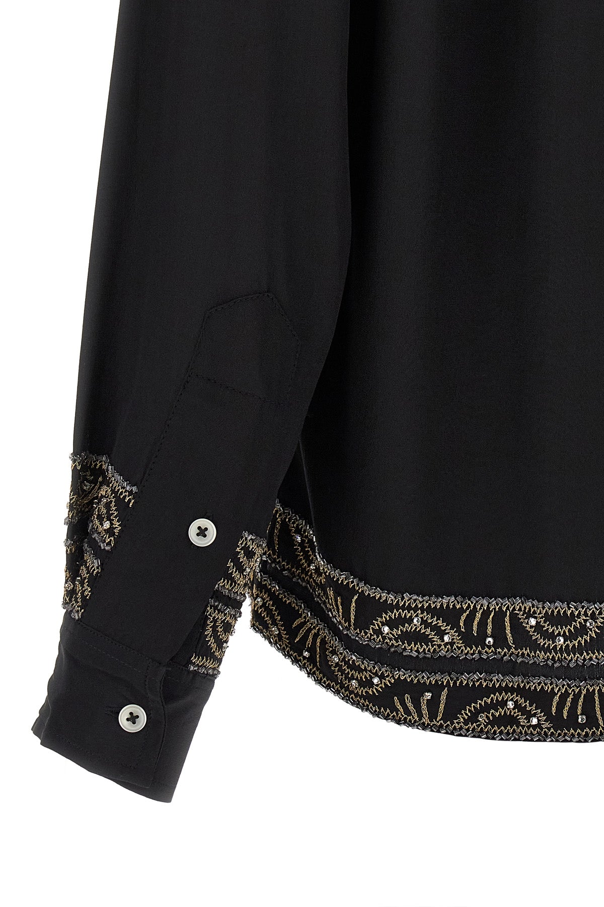 'Beaded Epoque' シャツ
