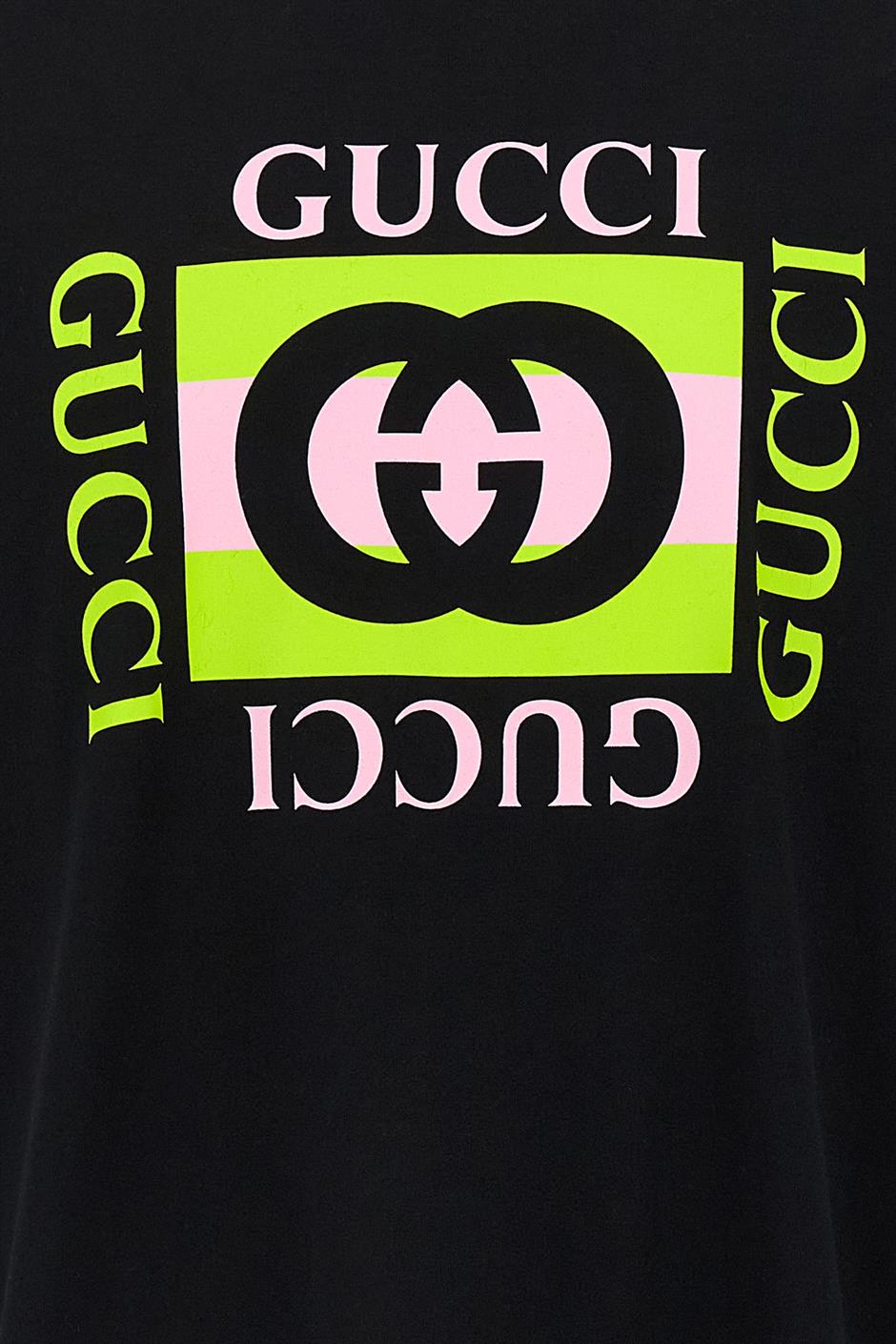 'Gucci Incrocio GG' プリント