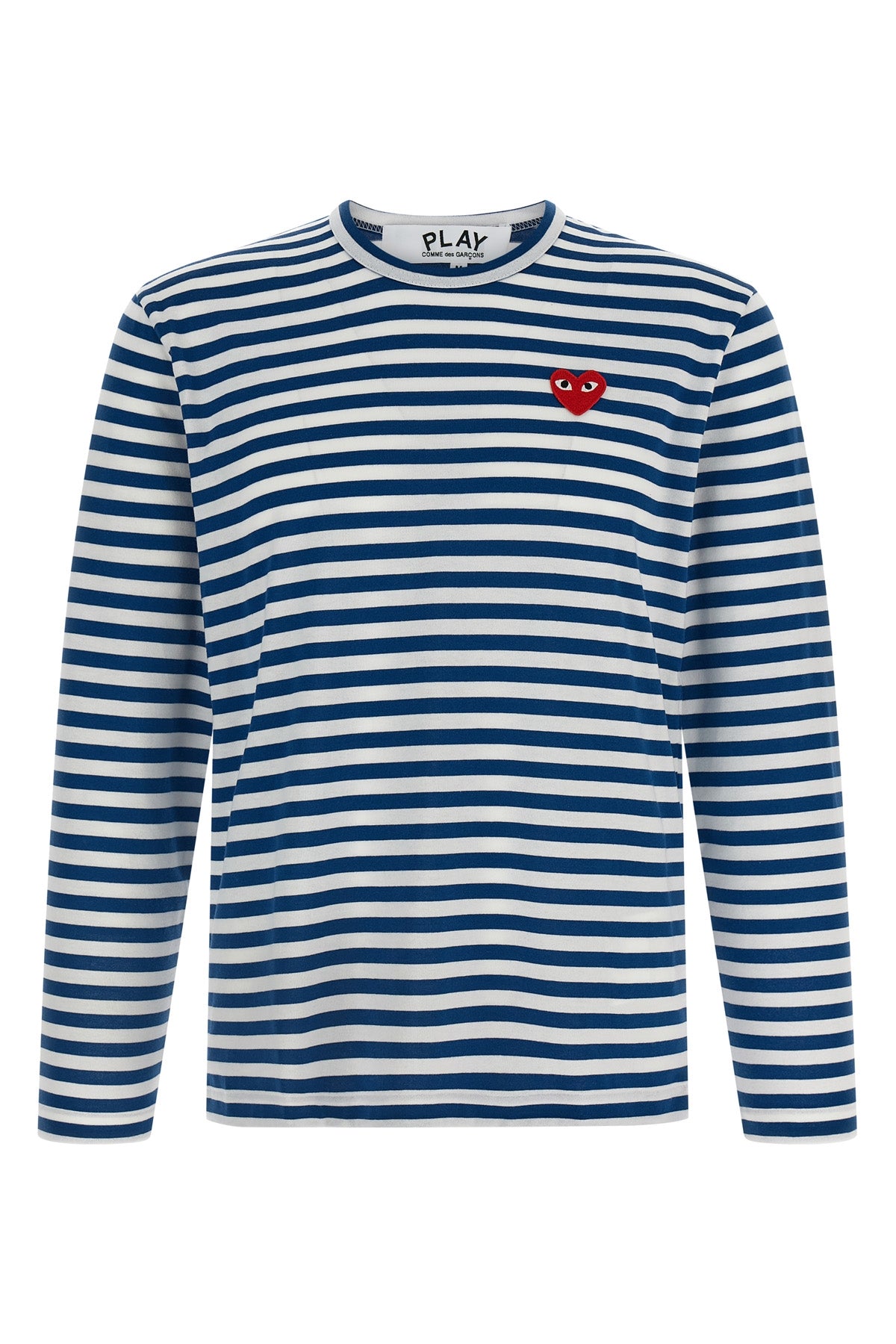 ロゴ パッチ ストライプ Tシャツ