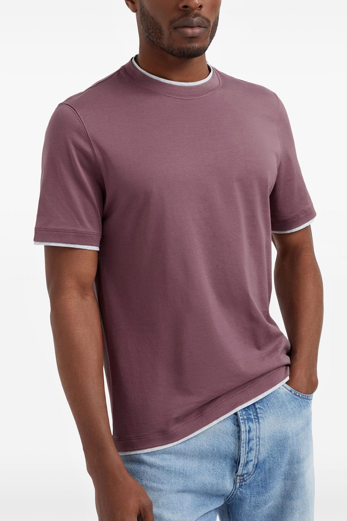 ダブル レイヤー Tシャツ